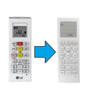 Lg İnverter Klima Kumandası-Resimde Sağdaki Gönderilir