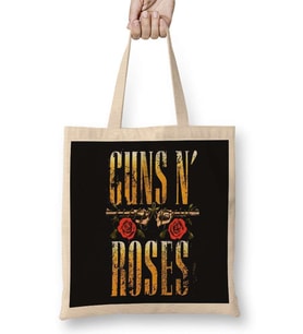 Guns N' Roses Bez Çanta Uzun Saplı