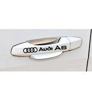 A6 Kapı Kolu ve Jant sticker seti 8 adet yazı 26