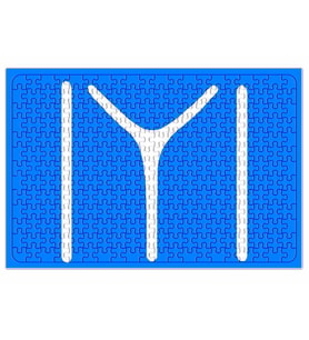 Kayı Boyu Bayrağı Logosu Puzzle 240 Parça Yapboz