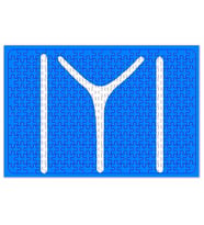 Kayı Boyu Bayrağı Logosu Puzzle 240 Parça Yapboz