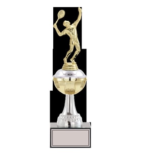 ODAK KUPA - Figürlü Kupalar - Tenis Erkek Figürlü Kupalar FG-045 B - 34 cm