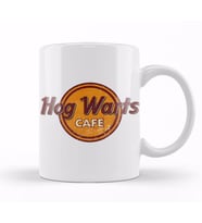 Harry Potter  Hogwarts Cafe Kupa Bardak Porselen