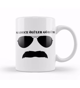 Pala Sadece Ölüler Görür 02 Kupa Bardak Porselen