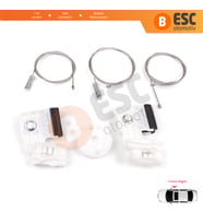 Kia Ceed MK1 ED 2006-2012 5-Kapı 824801H030 İçin Elektrikli Ön Sağ Cam Kriko Tamir Seti