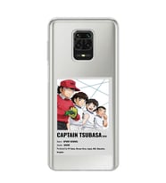 Redmi Note 9 Pro / 9s Uyumlu Tsubasa Poster Tasarımlı Şeffaf Telefon Kılıfı