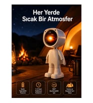 Mey İthalat® Projektör Atmosfer Işık Lambası Projektör Güneş Lambası Masa Lambası