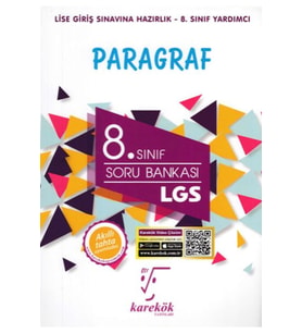 Karekök Yayınları Karekök 8. Sınıf Paragraf Soru Bankası (Çok Renkli)