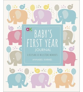 Baby'S First Year Journal: A Keepsake Of Milestone Moments (Krem)