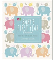 Baby'S First Year Journal: A Keepsake Of Milestone Moments (Krem)