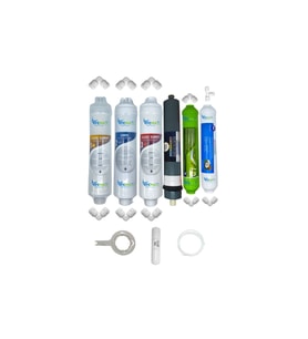 PWS Kapalı Kasa Su Arıtma Cihazlarına uygun Eco  6li Platinium mebran Alkali+tatlandırıcı set
