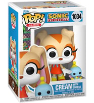 Funko Nita Toys Pop & Buddy: Sonic The Hedgehog - Cream W/Cheese Figür (Krem)