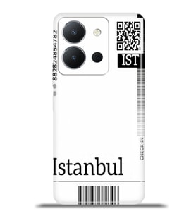 Vivo Y36 Kapak HD Renkli Dizayn Silikon Kılıf - İstanbul Bilet