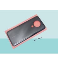 Tecno Spark 6 (KE7) Uyumlu FULL KASA Arka Kapak Batarya Kapağı - SİYAH