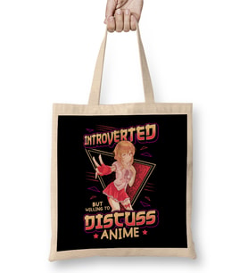Cute Introverted But Willing To Discuss Anime Girl Bez Çanta Uzun Saplı