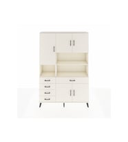 Arges Gardrop 9 Raflı 5 Çekmeceli 5 Kapaklı 132x30x195 Aytaşı-Aytaşı