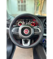 Fiat Egea 2015-2019 Araca Özel Direksiyon Kılıfı Uyumlu NOKTA KARBON KIRMIZI İP AÇIKLAMAYI OKUYUNUZ (Karışık)