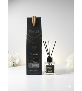 Platin Beyaz Sabun Bambu Çubuklu Oda Kokusu 100ml