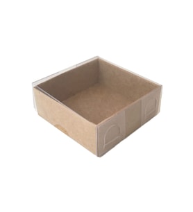 Asetat Kutu Altı Karton 5X5X2,2 CM (50 Adet)  Kraft