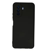 Newface Huawei Nova Y70 Kılıf Nano içi Kadife Silikon - Siyah
