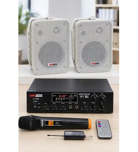 Lastvoice Large Plus Paket-1 Hoparlör ve Anfi Anons Ses Sistemi Seti