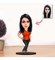 Kisiye Özel Karikatür Anne Biblo MODEL 2