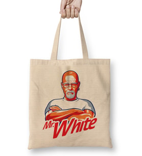 Breaking Bad Mr White Bez Çanta Uzun Saplı
