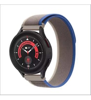 Samsung Galaxy Watch 5 Pro r920 20mm Uyumlu 20mm Wander Trail Loop Kordon (Mavi)