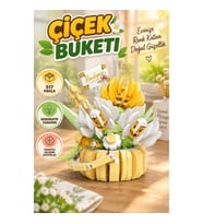 P1089 PANLOS ÇİÇEK BUKETİ 517 PARÇA BLOCK OYUNCAK