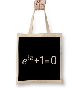 Maths And Science Eulers Identity Bez Çanta Uzun Saplı