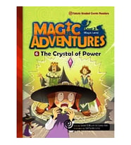 The Crystal of Power +CD (Magic Adventures.2) (Gri-Kırmızı)