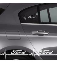 Ford Probe İçin Uyumlu Aksesuar Oto Ritim Sticker 2 Adet 20*9 Cm