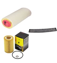 Bosch Filtre Bakım Seti BMW 3 SERİSİ E46 320 d Dizel 136 Beygir 1998-2004 Hava + Yağ f. + Polen Filtre Sardes