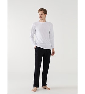 LC WAIKIKI Siyah Standart Kalıp Erkek Pijama Alt