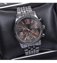 Sınırlı Sayıda M Kors Model Yeni Sezon Özel Kutusunda Metal Kordon Siyah Erkek Metal Kol Saati Arkadasa Abiye Sevgiliye Kocaya Baba Kardese Ese Koca Dayiya Dogum Gunu Yildonumu İcin Hediyelik Kol Saati Hediyesi Dogum Gunu Hediyelik Avantajlı Ürün