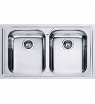 FRANKE LOGICA LINE LLX 620-L PASLANMAZ ÇELIK EVİYE (Gri)