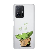 Xiaomi Mi 11T - 11T Pro Uyumlu Baby Yoda Tasarımlı Şeffaf Telefon Kılıfı