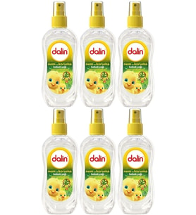 Dalin Bebek Yağı 200ML Sprey Nem ve Koruma (6 Lı Set)