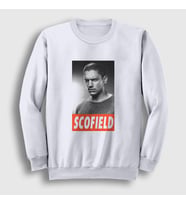 Presmono Unisex Beyaz Michael Scofield Prison Break Sweatshirt 276078tt