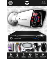 TURKNO 1 Kameralı Karia 1 Dış Kamera Set HDD'siz Full HD Gece Görüşlü Güvenlik Kamerası Sistemi