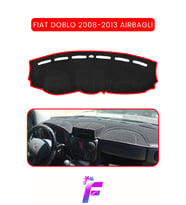 FIAT DOBLO AIRBAGLİ (2008-2013) Uyumlu Torpido Örtüsü Kolay Montaj Tam Koruma Tam Uyum E33