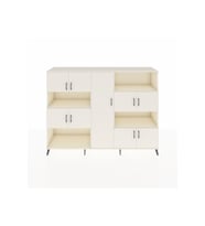 Hyperion Dolap 10 Raflı 9 Kapaklı 220x44x163 Aytaşı-Aytaşı