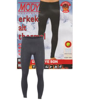 Erkek Kışlık Antrasit Renk Likralı Mody Termal Alt İçlik