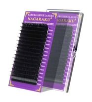 NAGARAKU İPEK KİRPİK C KIVRIM 0,07 KALINLIK - 12 MM UZUNLUK