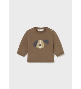 Mayoral Newborn Erkek Bebek Sweatshirt (Kahverengi)
