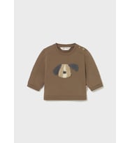 Mayoral Newborn Erkek Bebek Sweatshirt (Kahverengi)