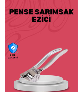 Northcity Dayanıklı Sarımsak Ezici - Metal Gövde ve Ergonomik Tasarım ile Mutfak Gücünüz