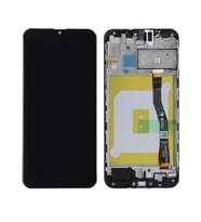 Samsung Galaxy M20 M205F ile Uyumlu Oled Ekran Dokunmatik Çıtalı (Siyah)