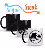 Jurassic Sihirli Kupa Bardak Porselen