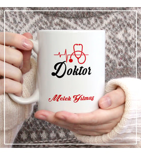 Kişiye Özel Doktor Kupa Bardak
